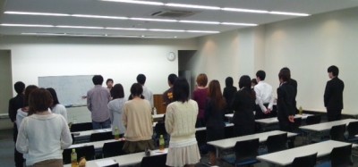 プロ・セック 田中志保 研修風景